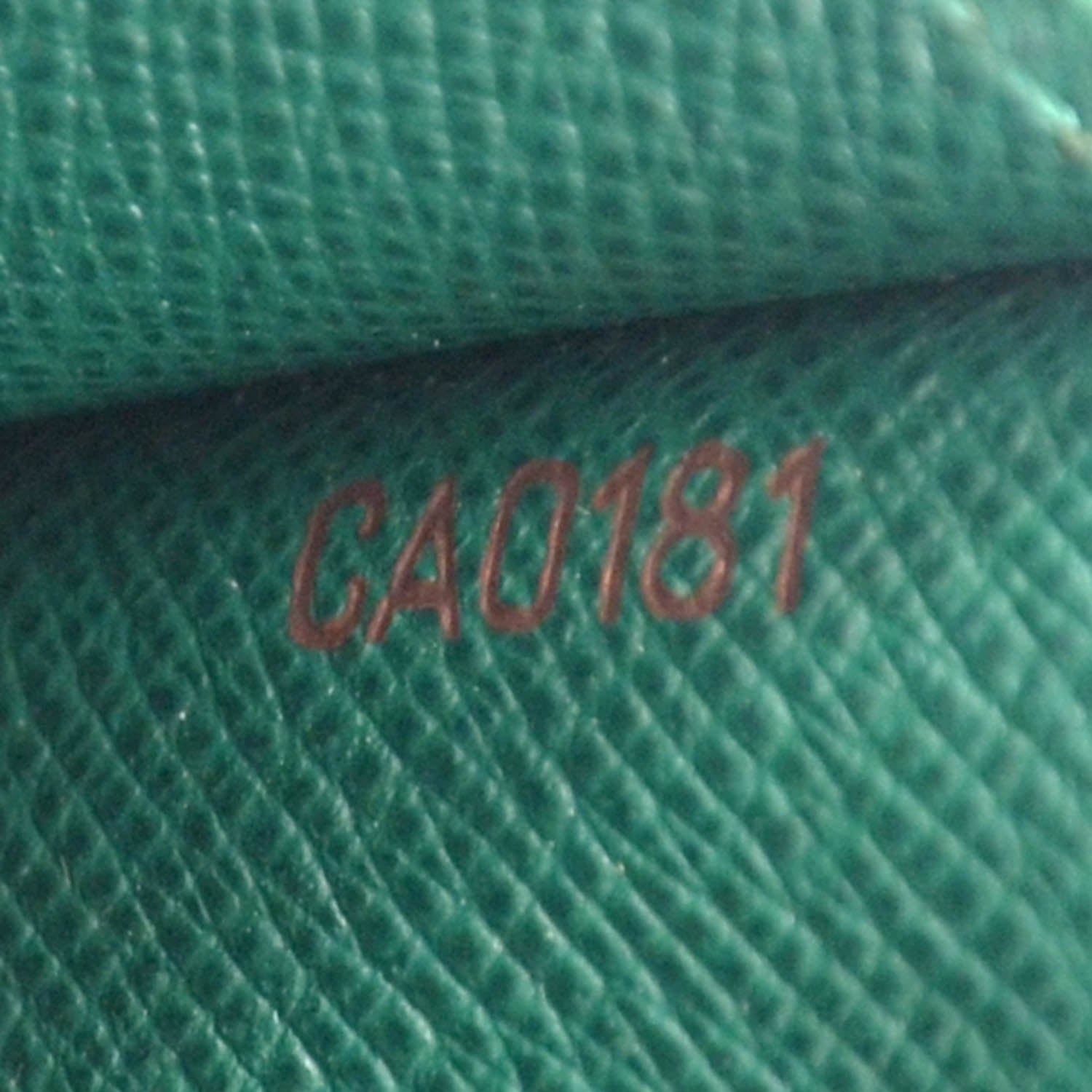 Louis Vuitton Monogram Emilie Wallet Green 8 of 8