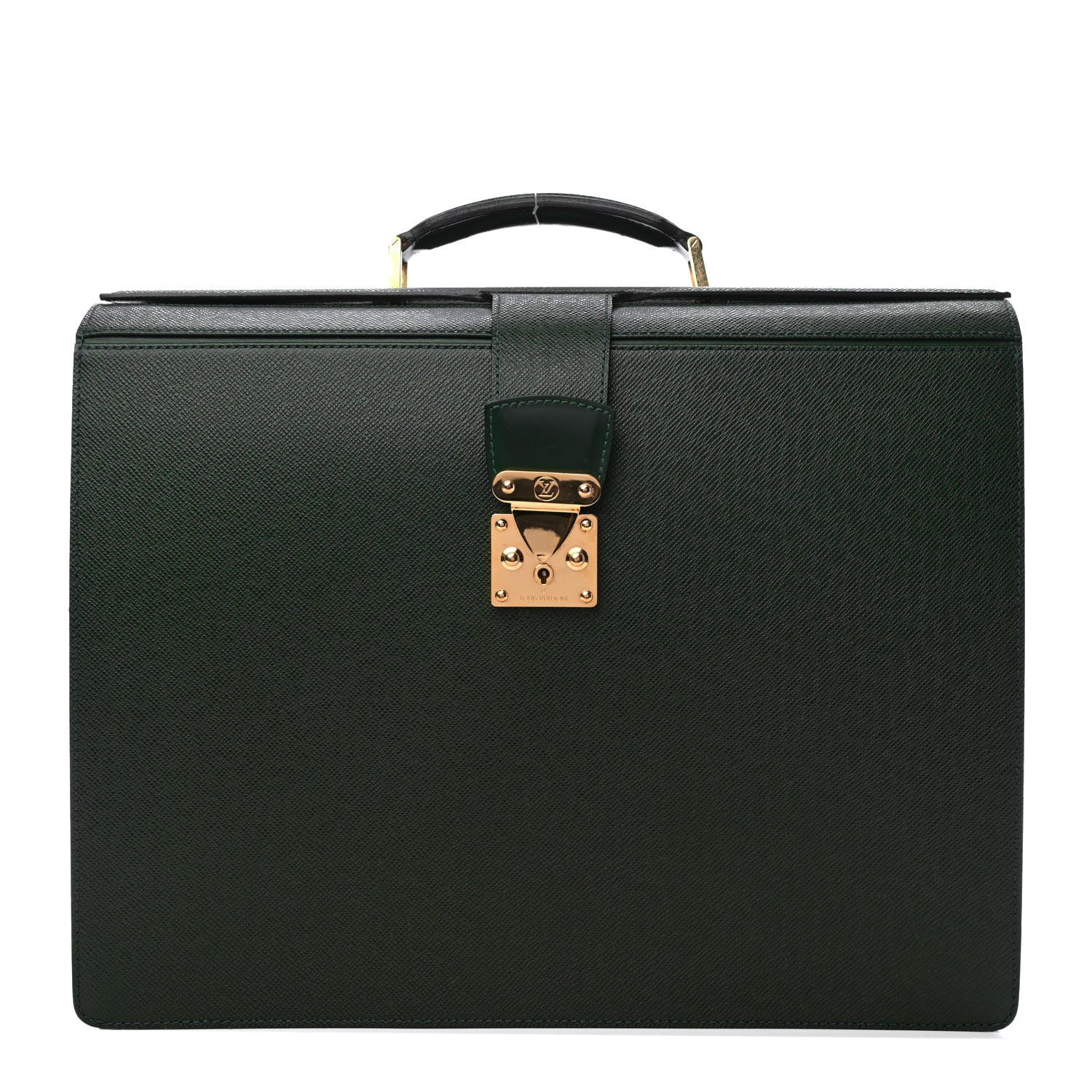 Louis Vuitton Taiga Briefcase Pilot Case Oural Epicea 1 of 4
