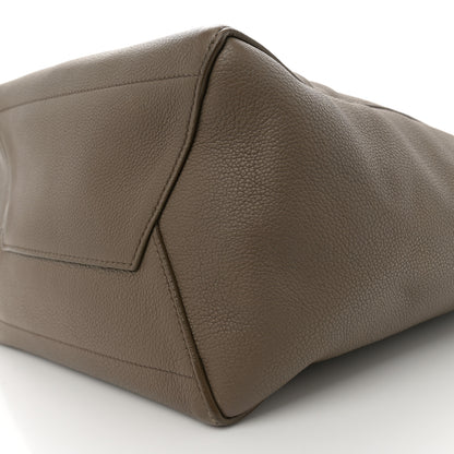 Celine Soft Grained Calfskin Sangle Bucket Bag Taupe 10 of 11