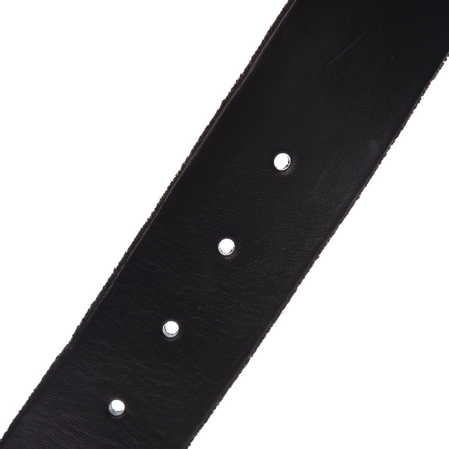 Gucci Faded Calfskin Snake Double G 40mm Belt 85 34 Black 5 of 8