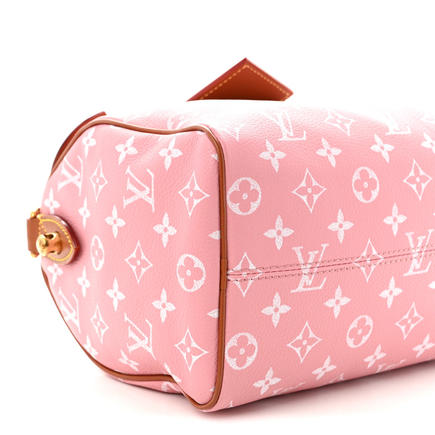 Louis Vuitton Calfskin Monogram Speedy P9 Bandouliere 25 Pink Sakura 10 of 11