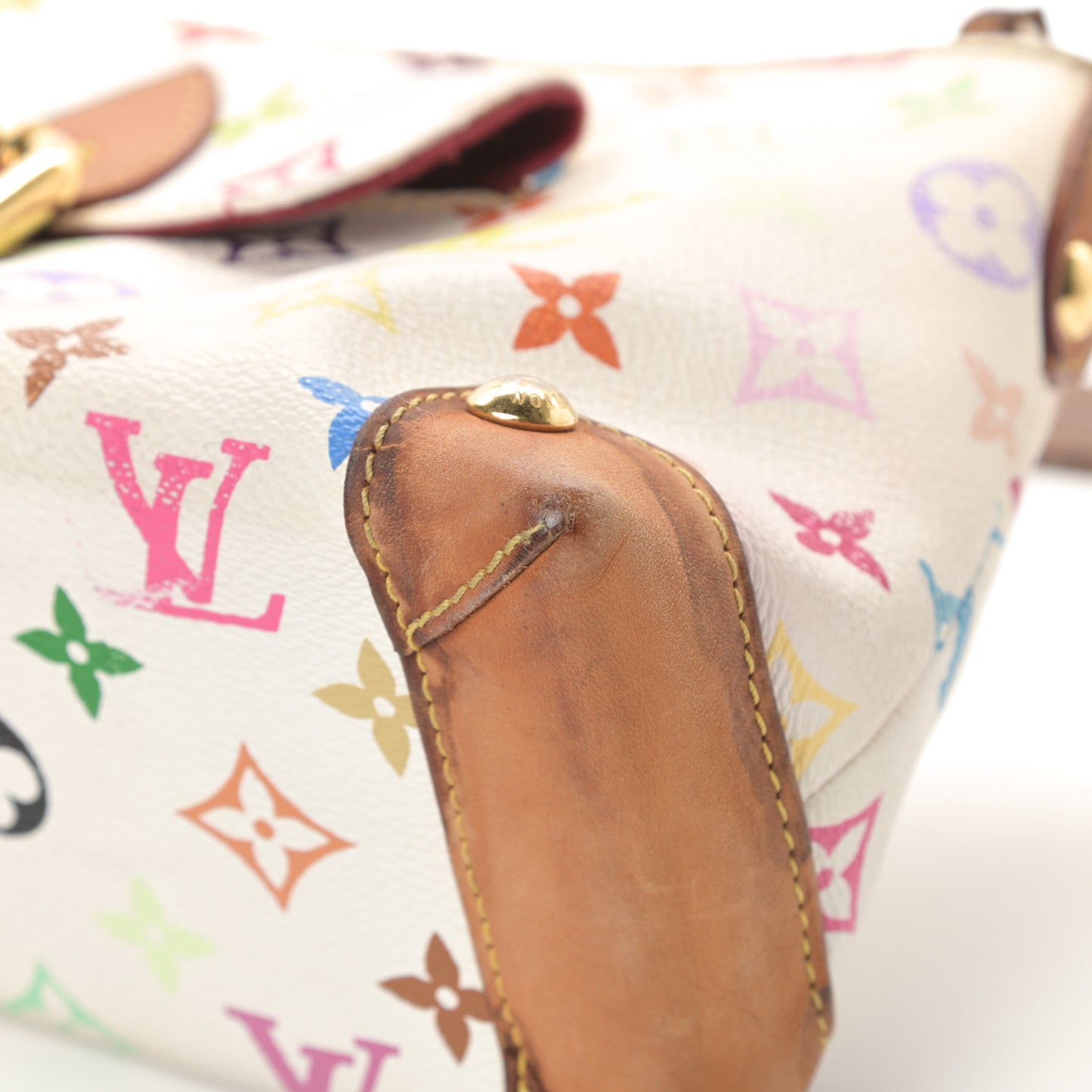 Monogram Multicolor Eliza White