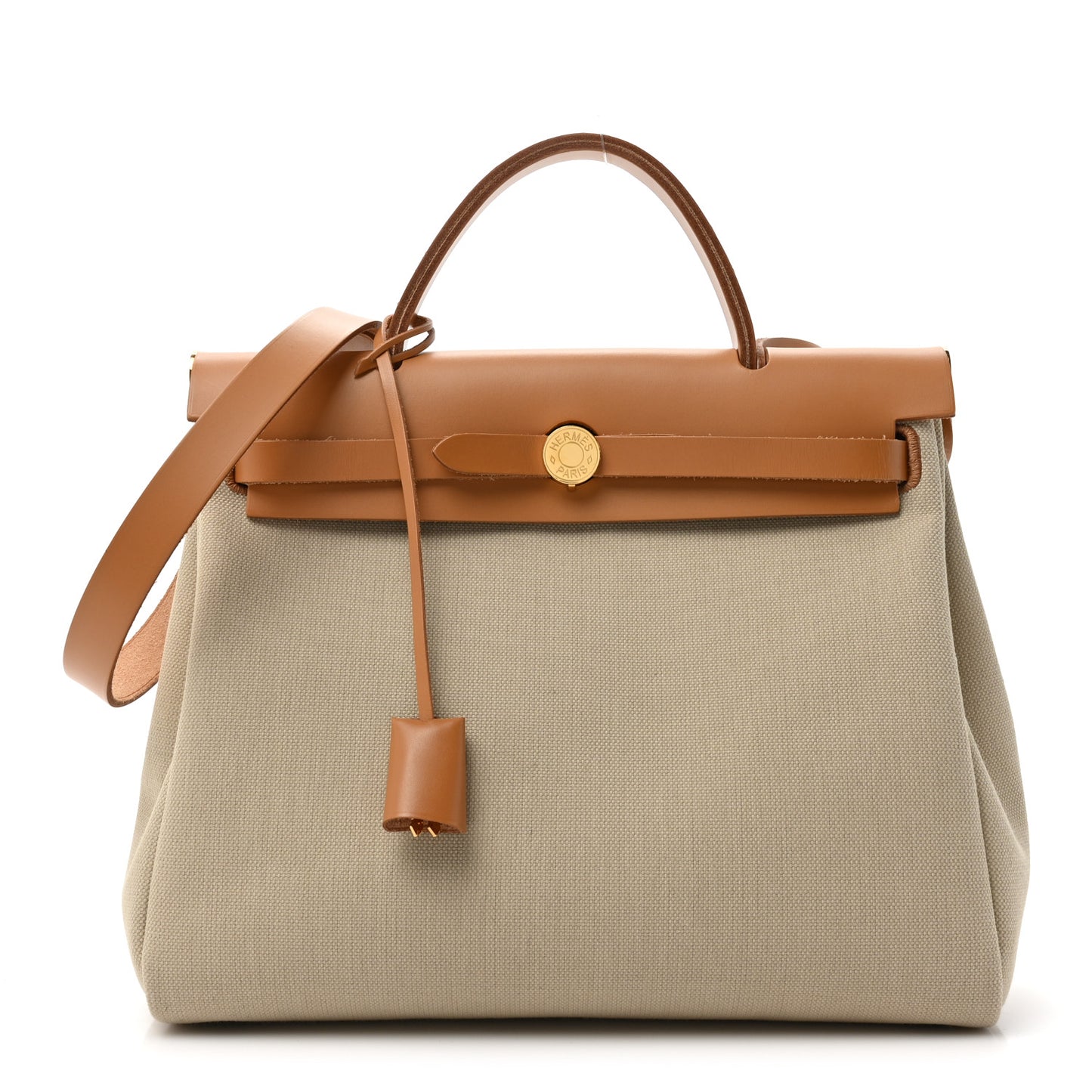 Vache Hunter Toile Herbag Zip 31 PM Trench Gold