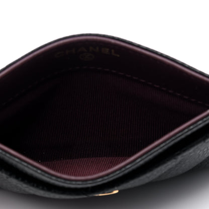 Chanel Caviar Quilted Card Holder Black 3 of 4