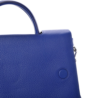 Christian Dior Bullcalf Medium Diorever Flap Yves Klein Blue 18 of 19