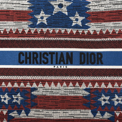 Christian Dior Canvas Embroidered Exclusive US Book Tote Multicolor 10 of 10