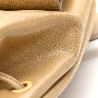 Gucci Calfskin Bamboo Backpack Beige 10 of 14