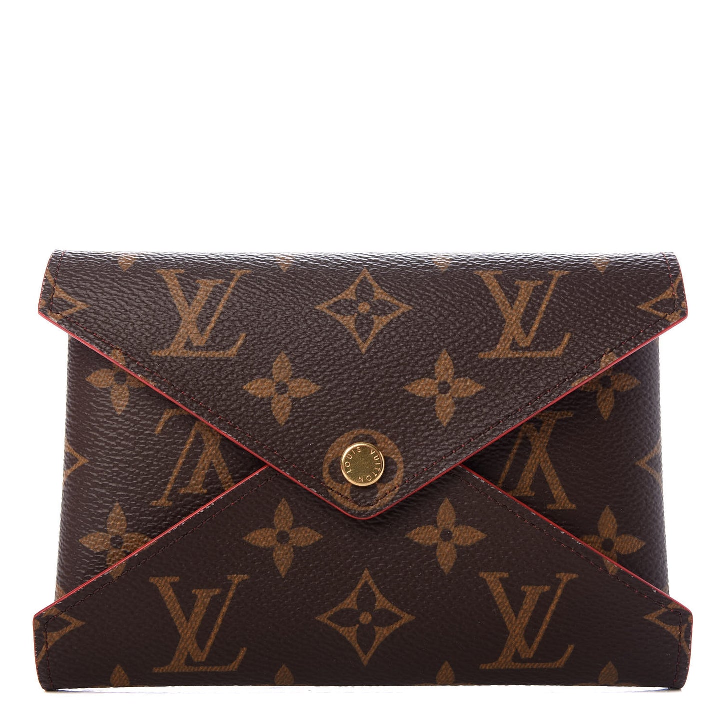 Monogram Medium Kirigami Pochette Insert Coquelicot