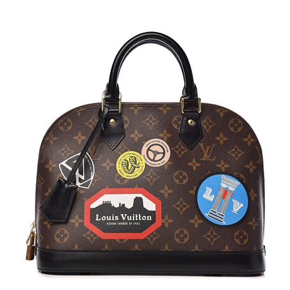 Louis Vuitton Monogram World Tour Alma PM 1 of 9