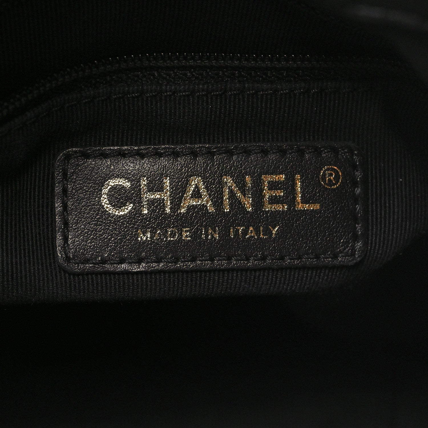 Chanel Calfskin Quilted Drawstring Bucket Bag Black 6 of 10