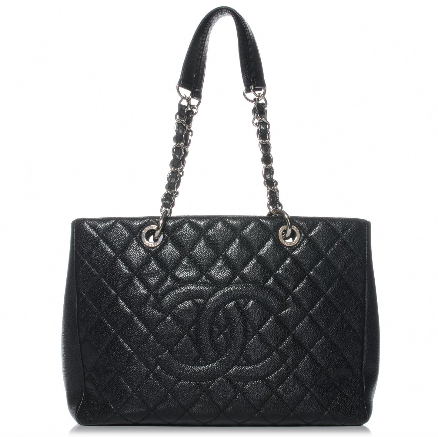 Caviar Grand Shopping Tote GST Black