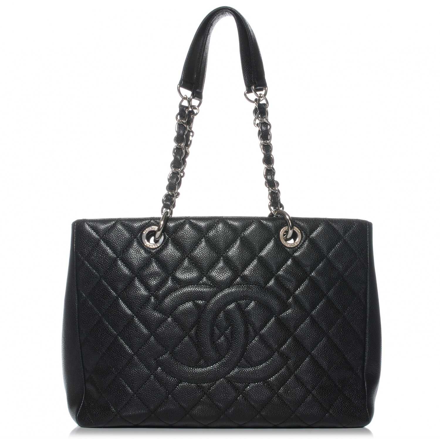 Chanel Caviar Grand Shopping Tote GST Black 1 of 7