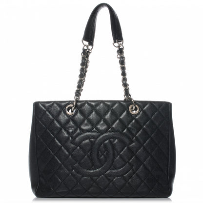 Chanel Caviar Grand Shopping Tote GST Black 1 of 7