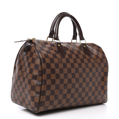 Louis Vuitton Damier Ebene Speedy 30 2 of 12