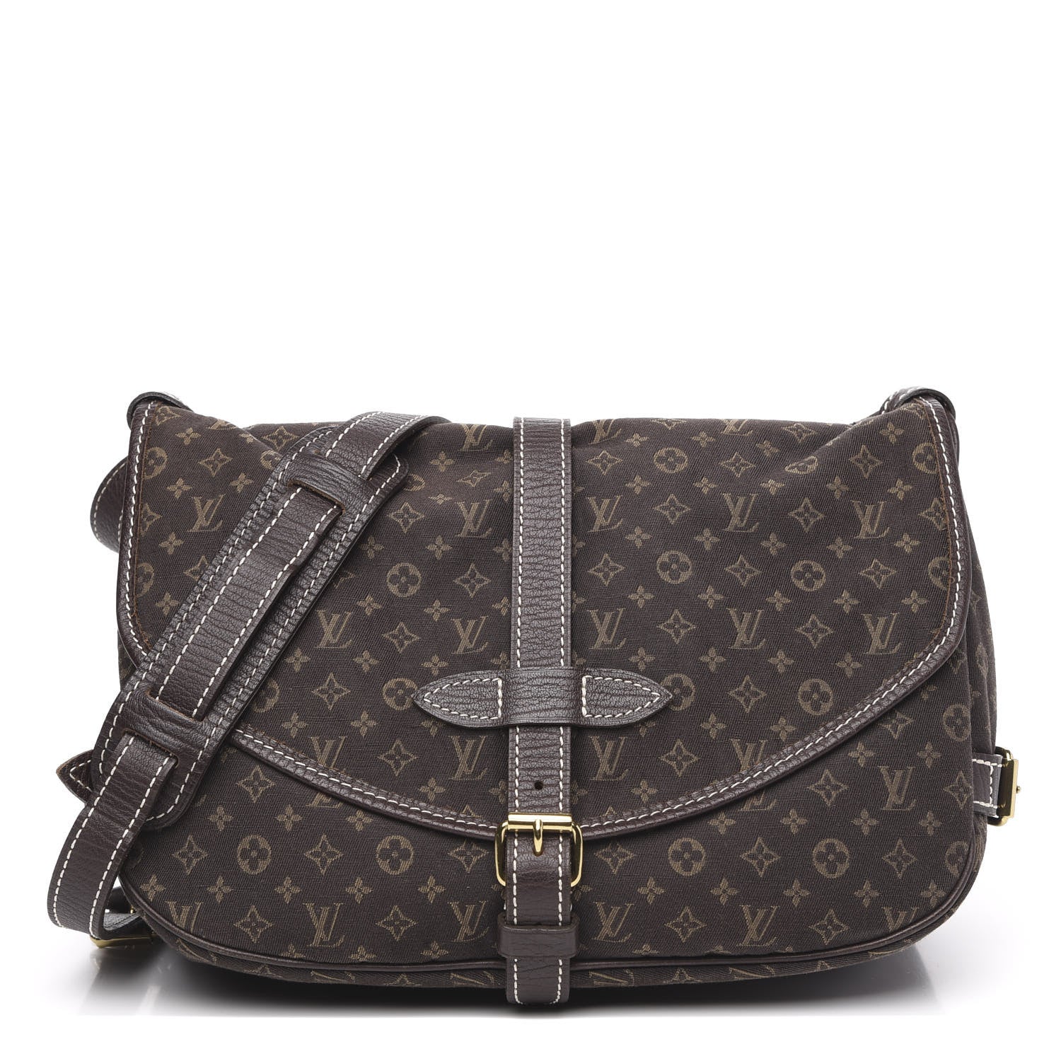 Louis Vuitton Monogram Mini Lin Saumur Ebene 1 of 11