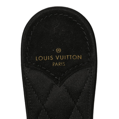 Louis Vuitton Fur Crystal LV Marilyn Flat Mule 36 Black 7 of 7