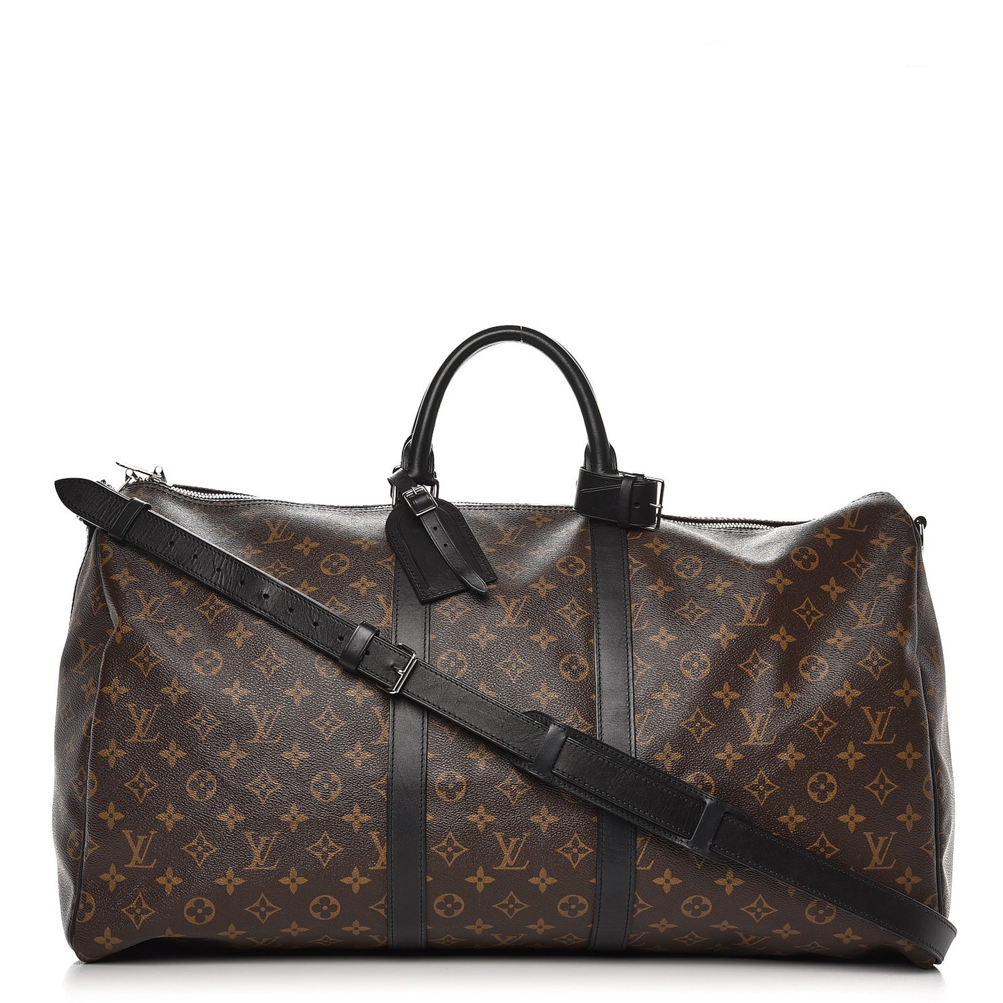 Monogram Macassar Keepall Bandouliere 55