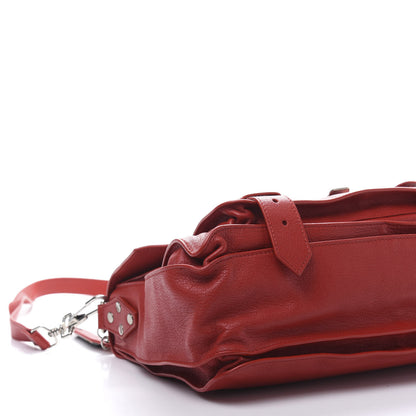 Proenza Schouler Lambskin Medium PS1 Satchel True Red 7 of 13