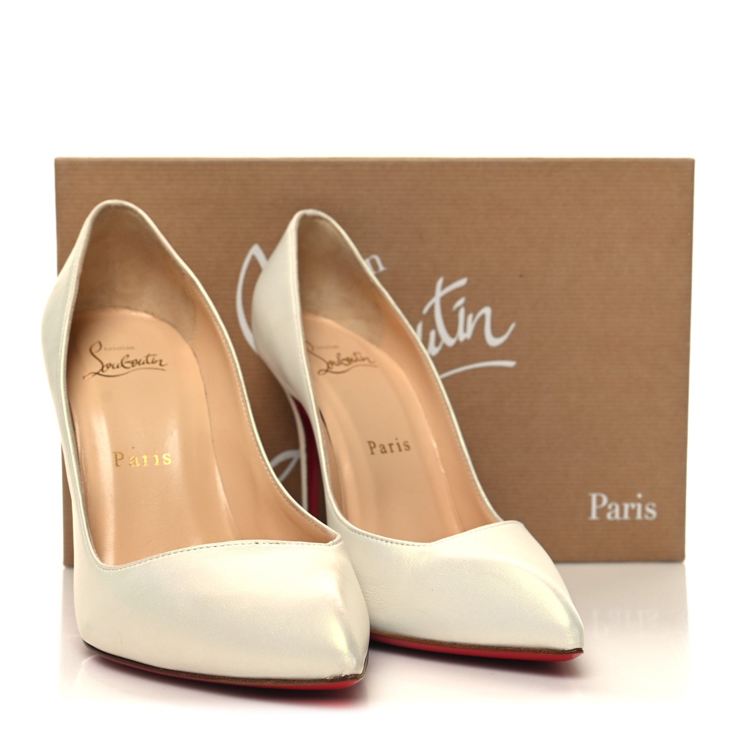 Nappa Corneille 100 Pumps 36 Snow
