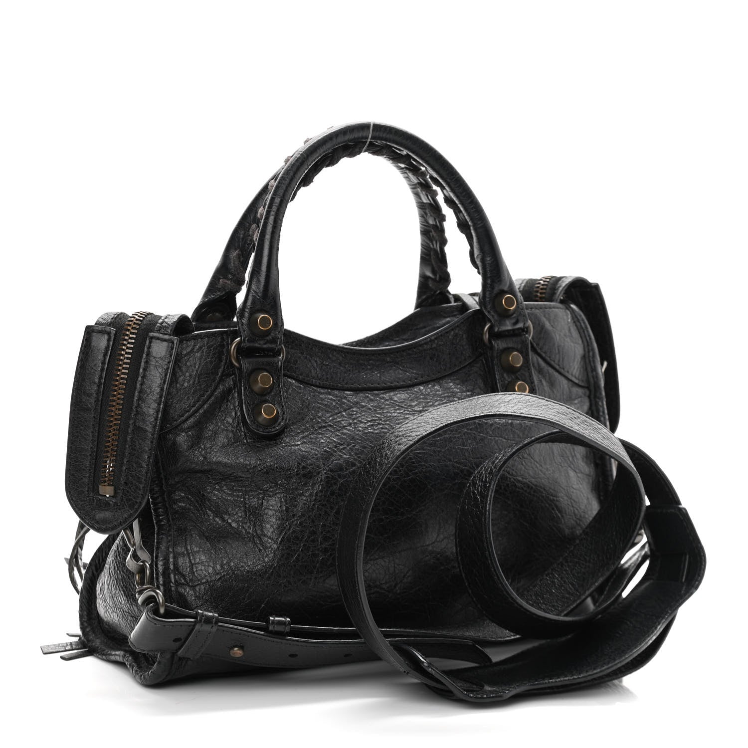Balenciaga Agneau Classic Hardware Mini City Black 3 of 10