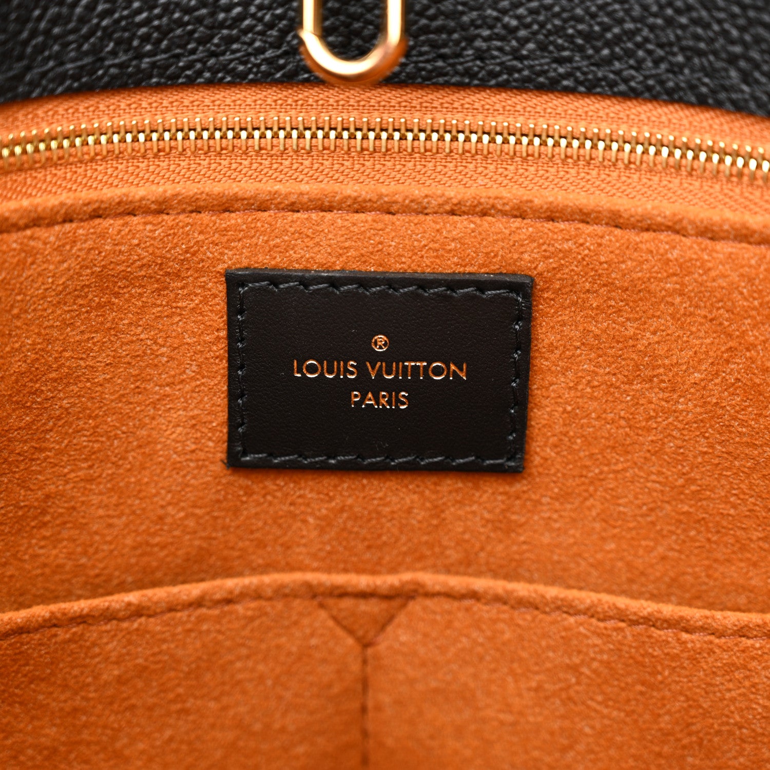 Louis Vuitton Empreinte Monogram Giant Onthego MM Black 6 of 10