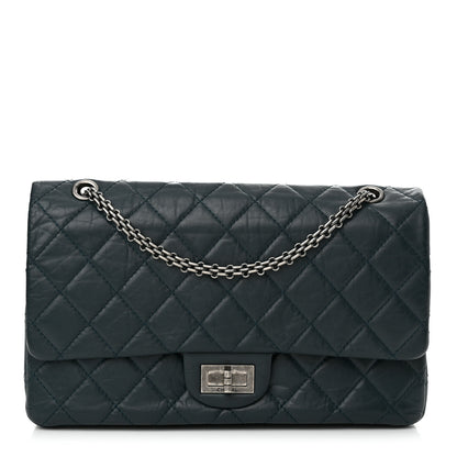 Chanel Aged Calfskin Quilted 2.55 Reissue 227 Green 1 of 12