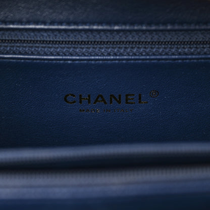 Chanel Tweed Snakeskin Quilted Medium CC Filigree Vanity Case Multicolor 6 of 10