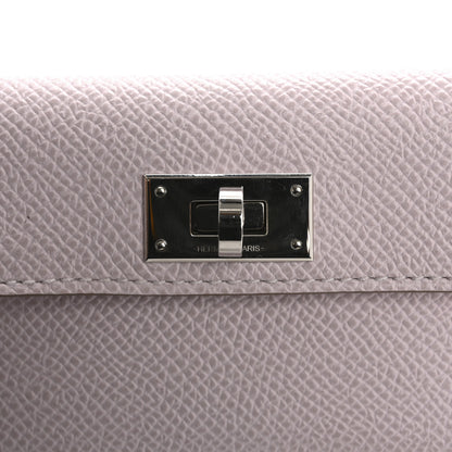 Hermes Swift Epsom Pocket Kelly Shoulder Strap Gold Mauve Pale 6 of 6