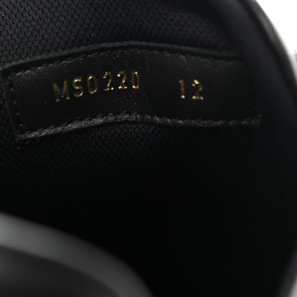 Louis Vuitton Calfskin Monogram Eclipse Luxembourg Sneakers 12 Black 8 of 8