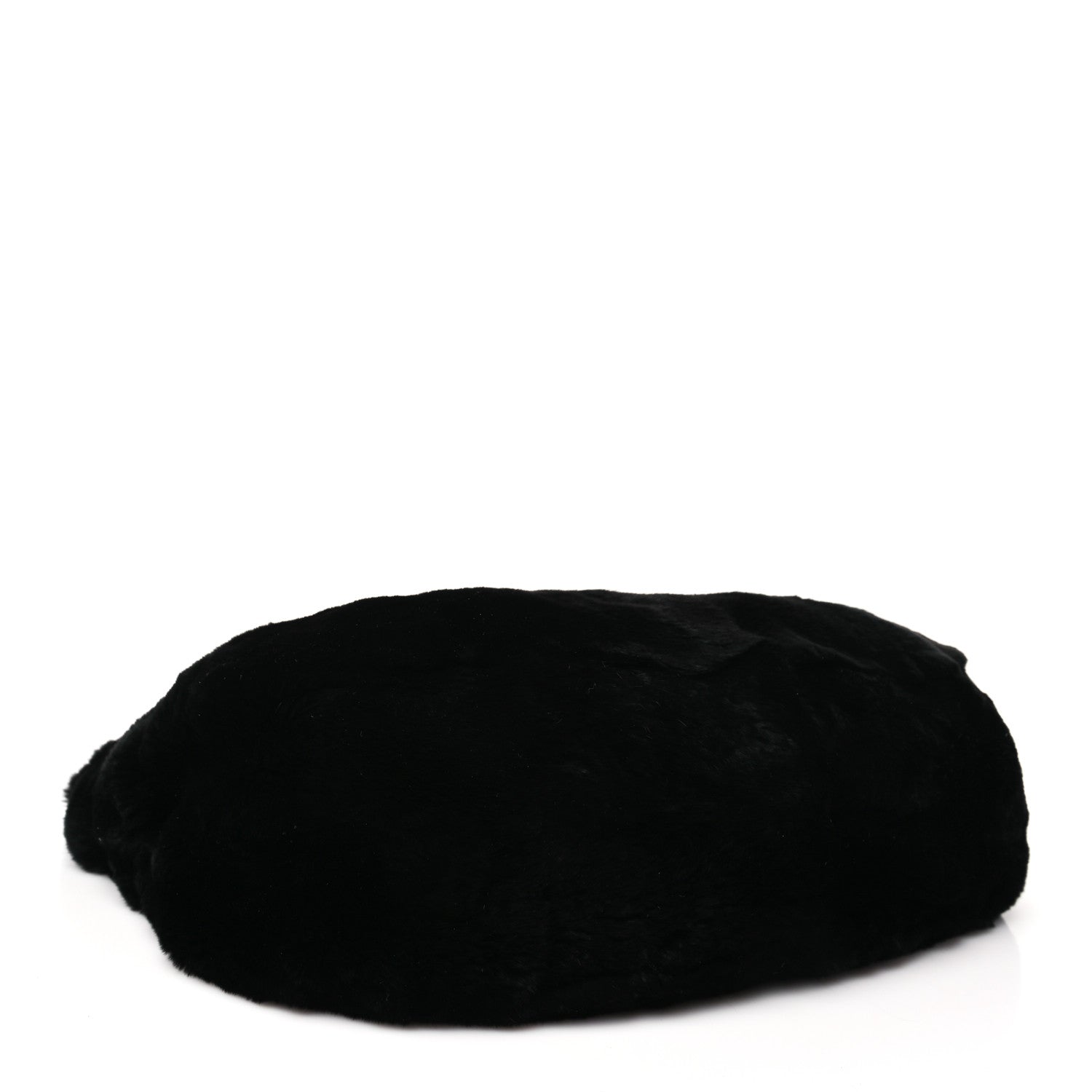 Chanel Rabbit Fur Hobo Black 4 of 9