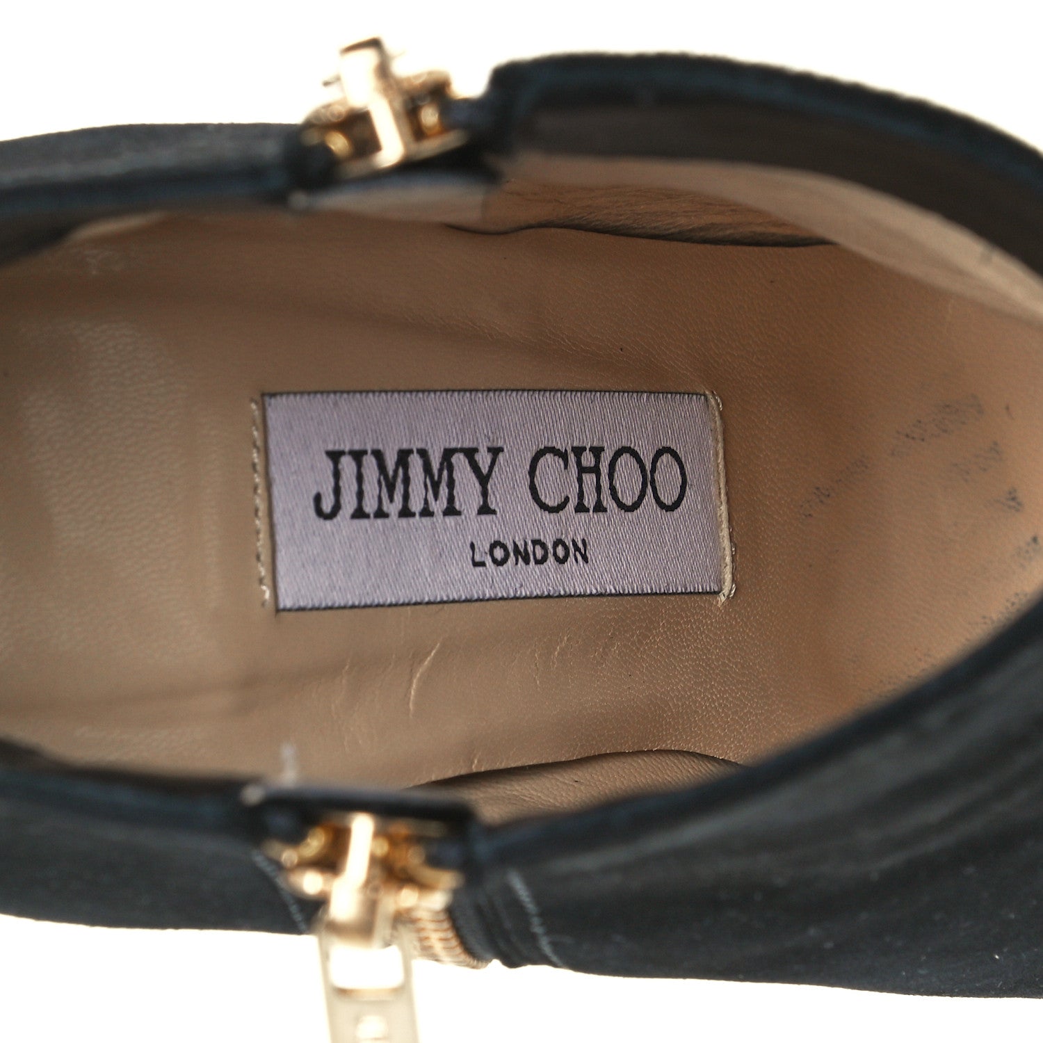 Jimmy Choo Suede Ankle Boots 36 Black 10 of 11