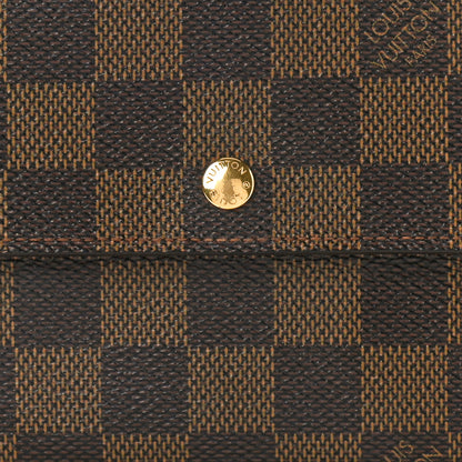 Louis Vuitton LOUIS VUITTON Damier Ebene Porte Tresor Etui Papier Wallet 9 of 9