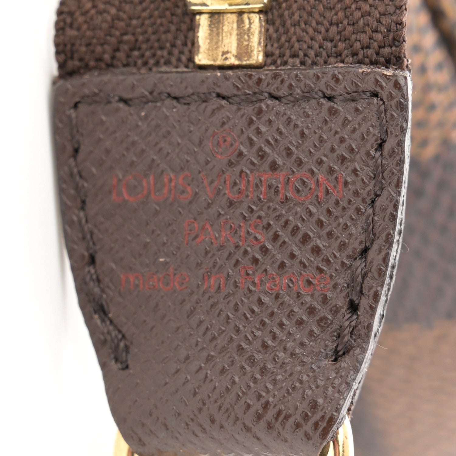 Louis Vuitton Damier Ebene Bucket Pochette Accessories 6 of 10