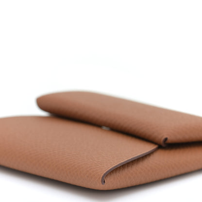 Hermes Epsom Bastia Coin Purse Gold 5 of 8