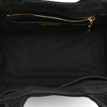 Prada Canapa Small Logo Tote Black 5 of 10