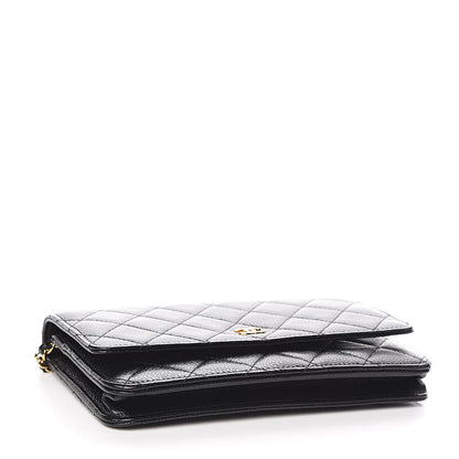 Chanel Caviar Quilted Wallet On Chain WOC Black 4 of 12