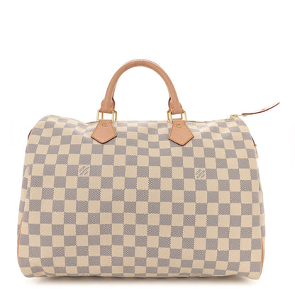 Louis Vuitton Damier Azur Speedy 35 1 of 14