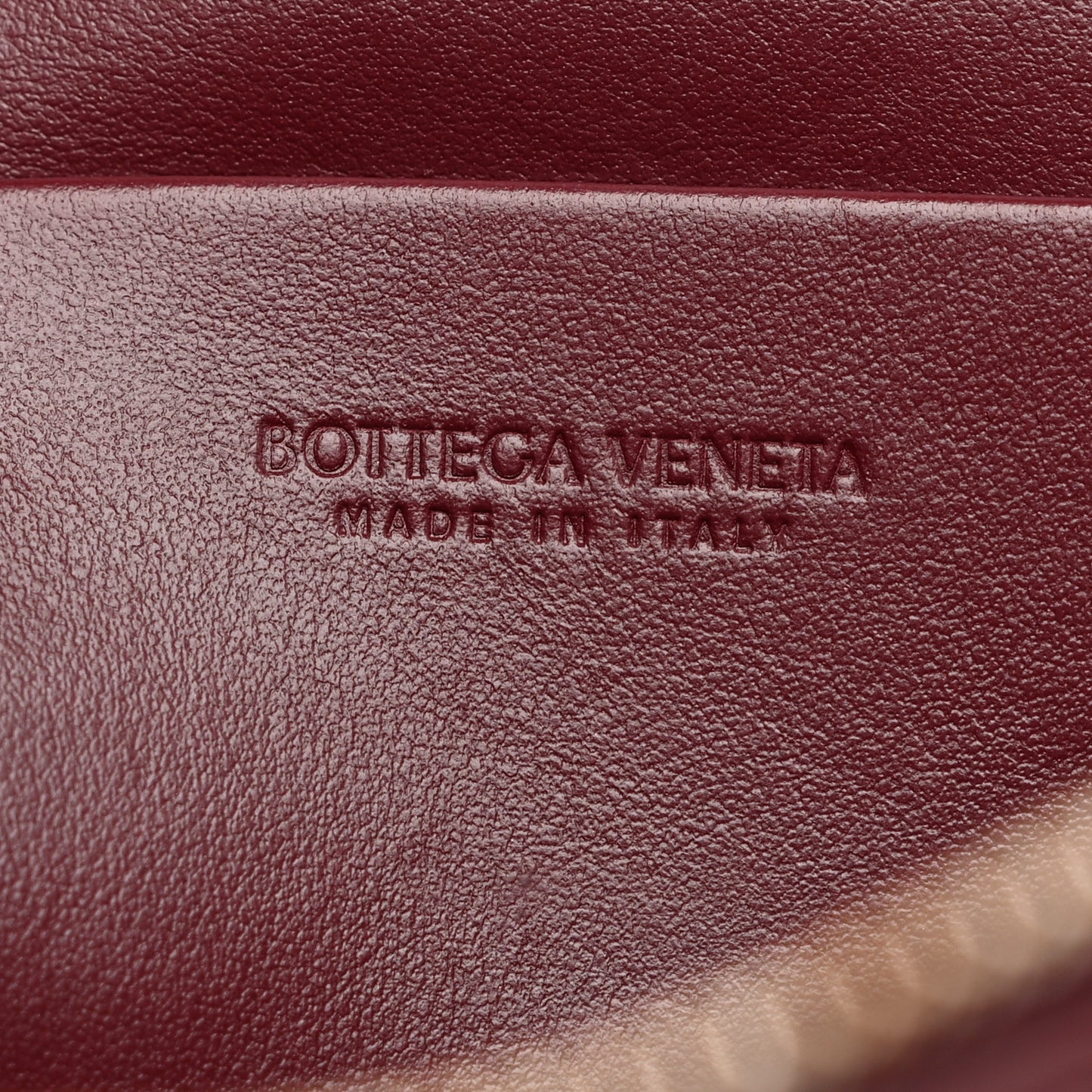 Nappa Intrecciato Bang Bang Vanity Case Barolo