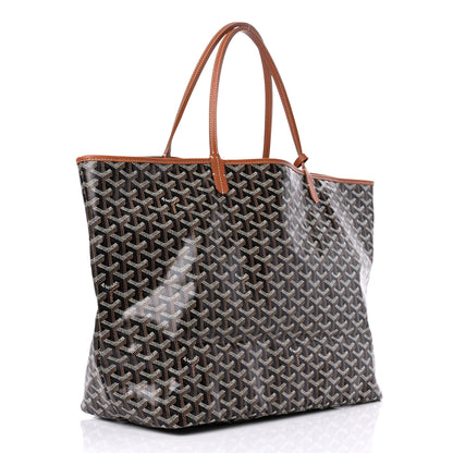 Goyard Goyardine Saint Louis GM Black Gold 4 of 9