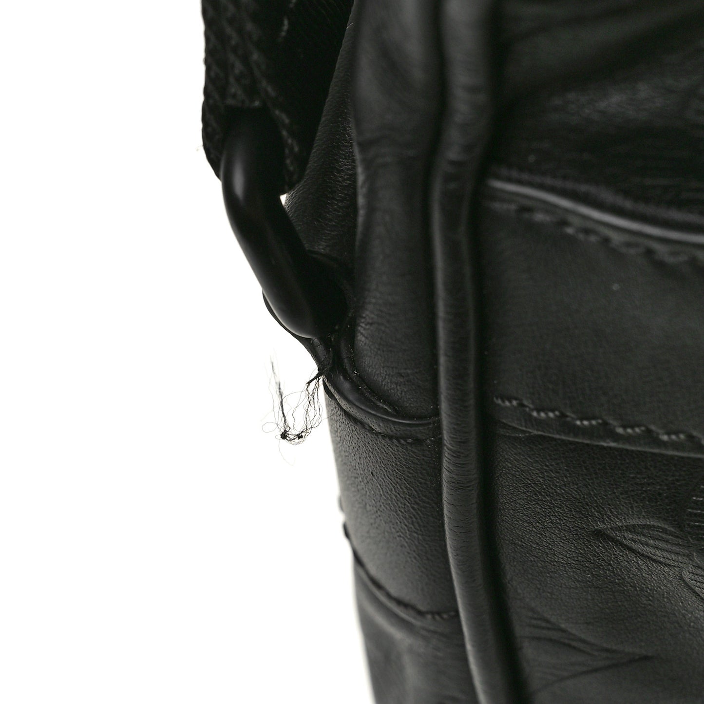 Calfskin Monogram Shadow Danube PM Black