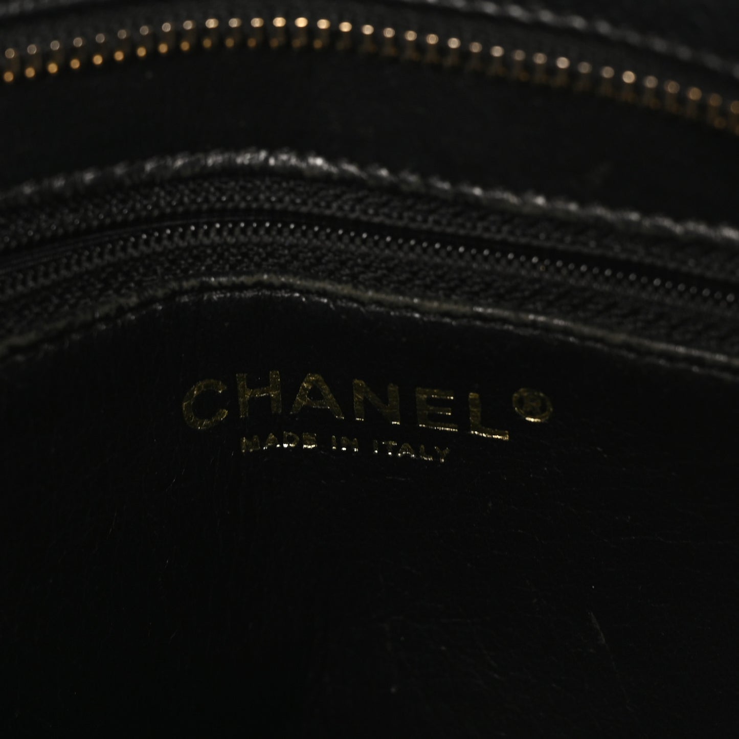 Caviar Quilted Medallion Tote Black