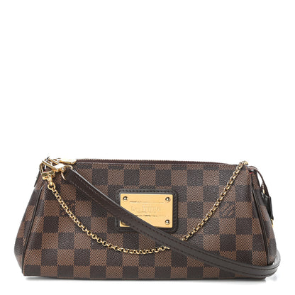 Louis Vuitton Damier Ebene Eva Clutch 1 of 10