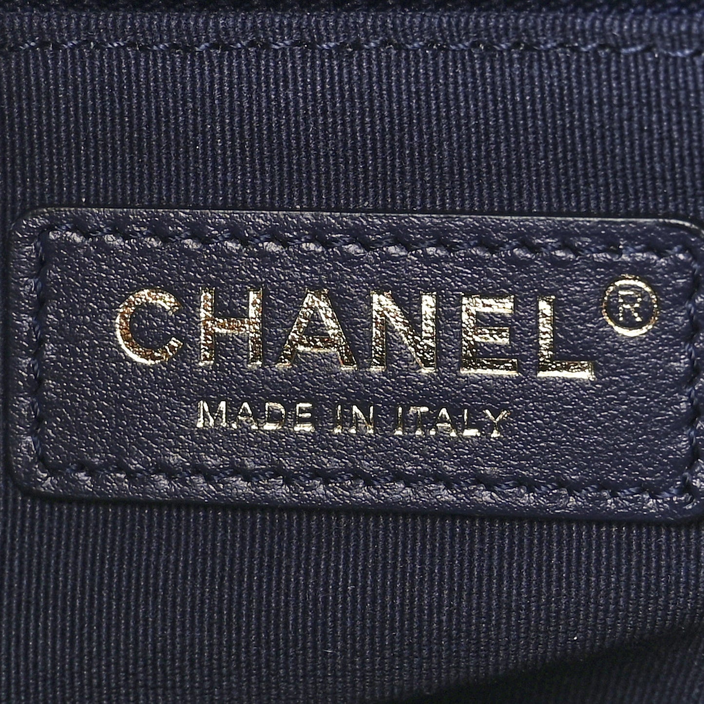 Caviar Quilted Small Twist Your Buttons Flap Blue