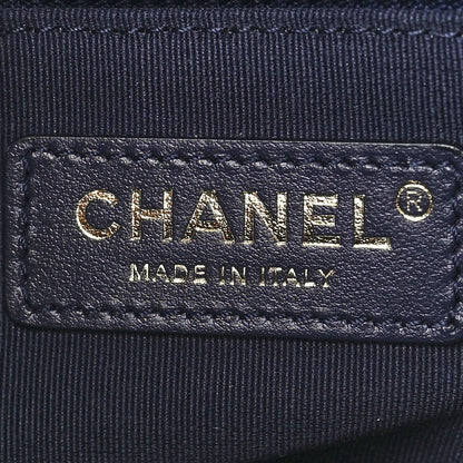 Chanel Caviar Quilted Small Twist Your Buttons Flap Blue 6 of 11