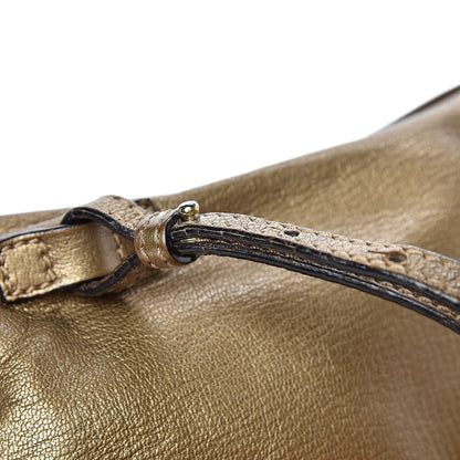Givenchy Metallic Sugar Goatskin Mini Pandora Gold 18 of 25