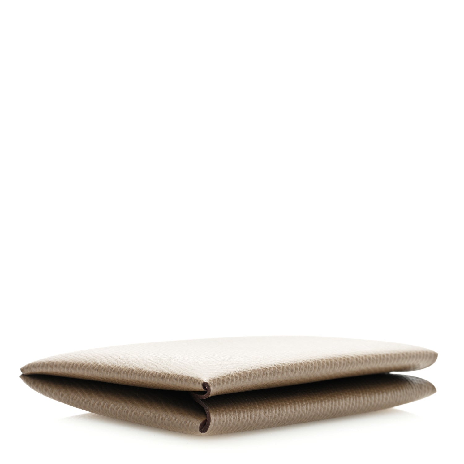 Hermes Epsom Calvi Card Case Etoupe 4 of 7