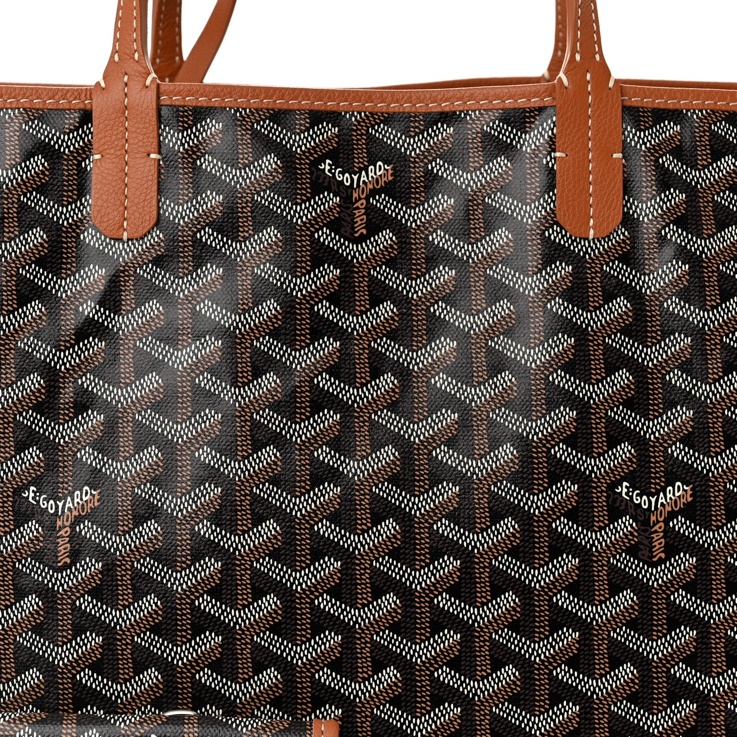 Goyardine Saint Louis PM Black Gold