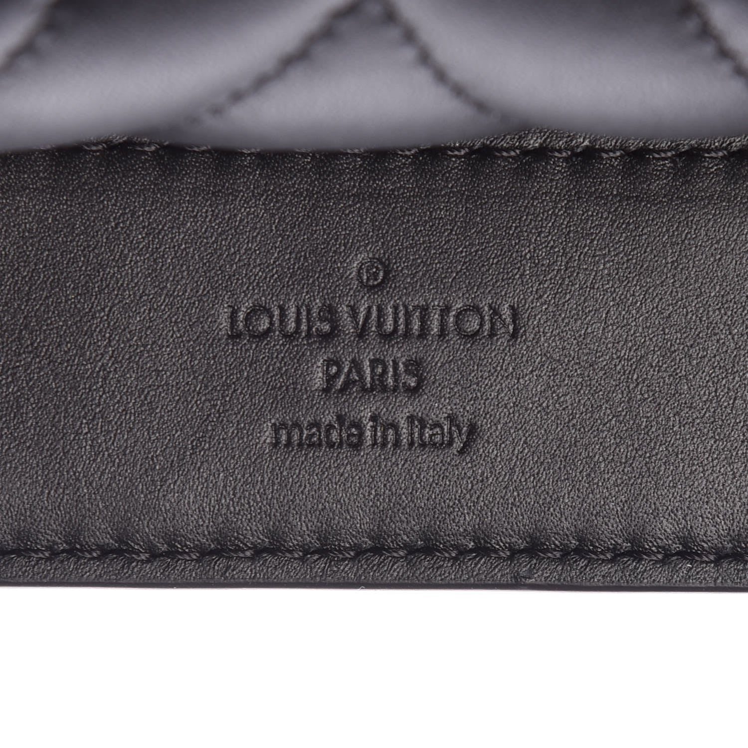 Louis Vuitton Calfskin Embroidered New Wave Chain MM Black 6 of 11