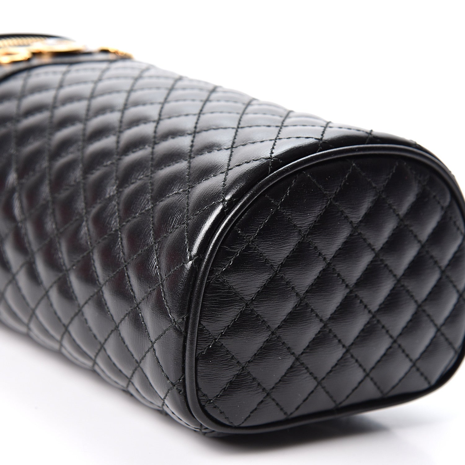 Gucci Calfskin Trapuntata Zumi Belt Bag Black 9 of 11