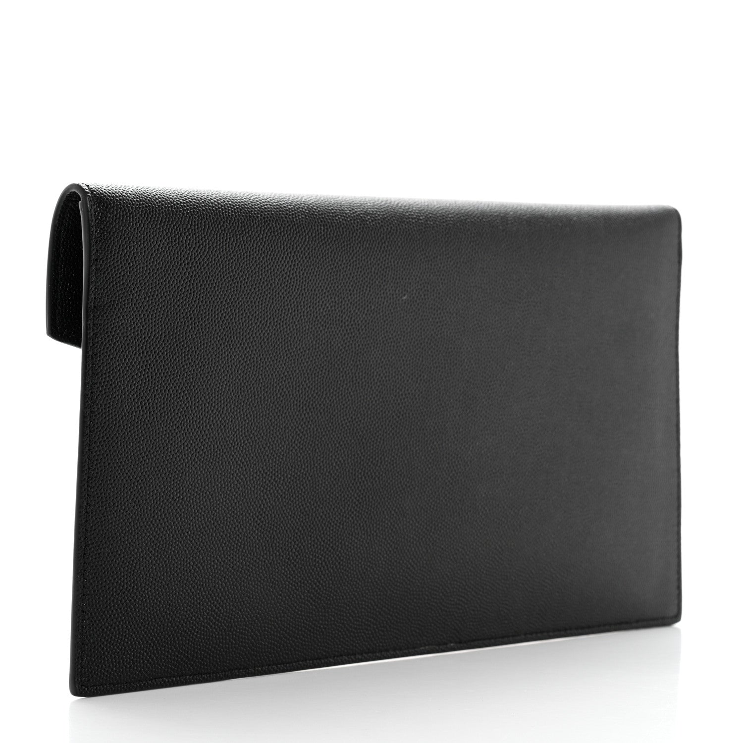 Saint Laurent Grain De Poudre Uptown Pouch Black 3 of 10